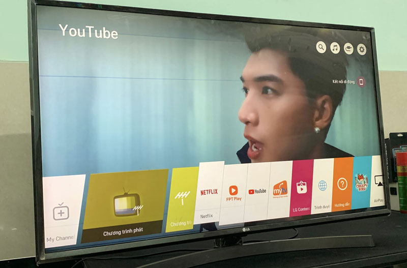 Màn hình Tivi Bị Sọc