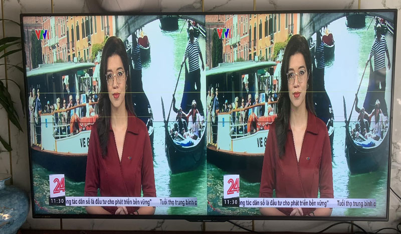 Tivi Bị Thu Nhỏ Màn Hình