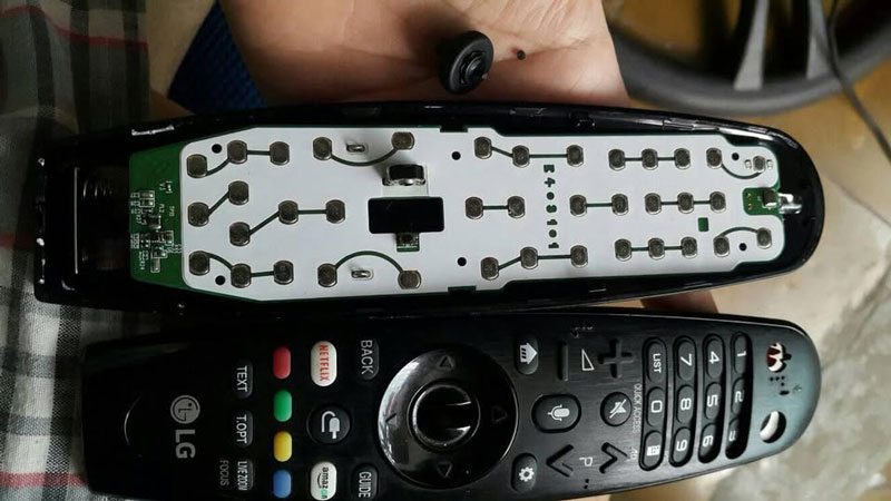 Điều Khiển Tivi LG Mất Chuột 