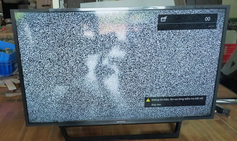 Tivi Sony Mất Kênh VTV
