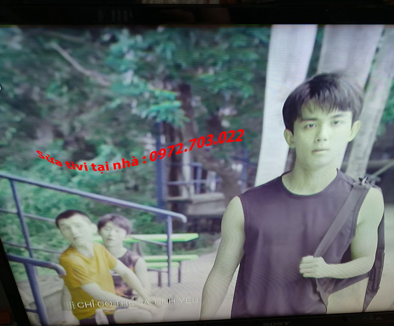 Sửa lỗi Tivi bị mất màu đỏ