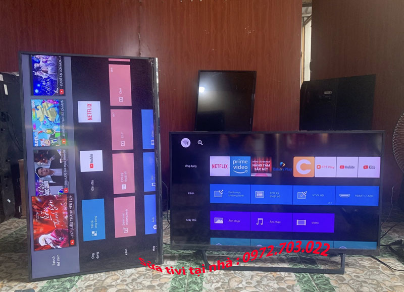 Tivi Sony mất hết ứng dụng