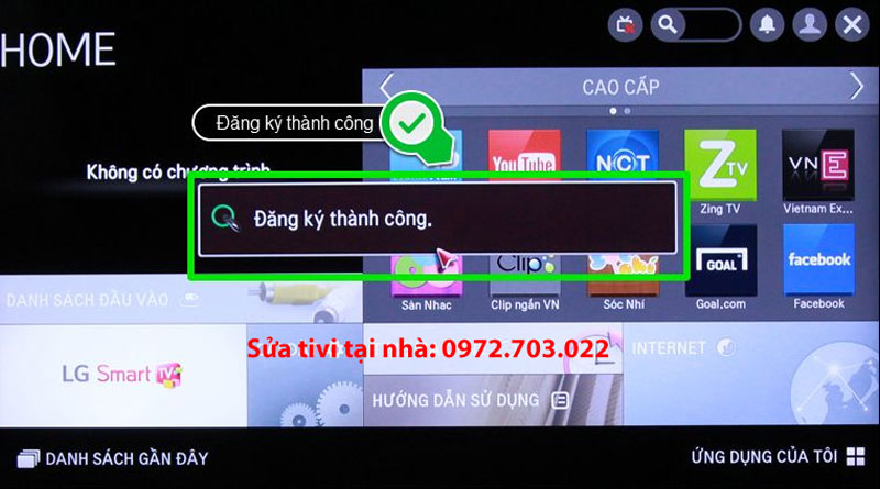 Tivi LG bị Mất Con Trỏ