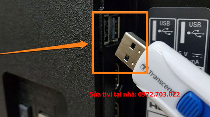 Sửa tivi Toshiba báo lỗi quá dòng USB
